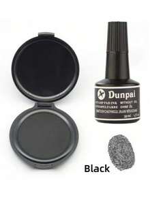 30ml Red, Black And Blue Instant Drying Ink And Seal Paste Ink Pad Ink, Small Portable Professional Fingerprint Ink Pad Is Convenient And Easy To Wipe - Multicolor - View 10