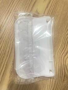 1pc Foldable Bathroom Shelf, Wall-Mounted Phone Holder Rack Near Toilet, No Drilling Required - White - View 8