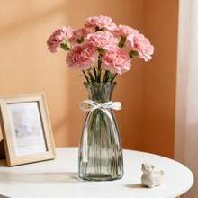 玻璃花瓶，透明創意花瓶，北歐風水培花器，桌面裝飾品，客廳裝飾，婚禮佈置，居家擺飾，送禮首選 - 花瓶 - 查看 9