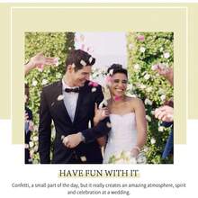 AIOMOB 50 Pcs Wedding Confetti Bags Throw Some Love Petal Toss Packets Glassine Flower Petal Packets For Wedding Send Off, Exit, Tosses - default - 查看 6