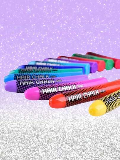 6 Stück bunte Buntstifte, Malset, wasserbasierte Formel mit leuchtenden Farben