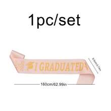 2026 Graduation Party Shoulder Straps, Celebration Decorations For Graduates Gathering, Photo Props - Graduate - View 10