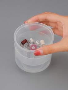 1 buc manichiură unghii găurit biți cap de șlefuire sterilizator cutie unghii curățare cutie manichiură depozitare cutie Clipper accesorii - Multicolor - Vizualizare 6