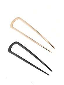 Bộ 2/3 kẹp tóc kim loại hình chữ U thời trang, đa năng. - Nhiều màu - Xem 7