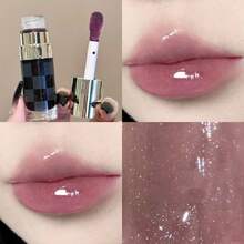 滋养唇彩，保湿，持久，不粘腻，淡化唇纹，防止干燥，适合所有肤质的唇部护理化妆品，日常使用，节日礼物 - 多色 - 查看 11