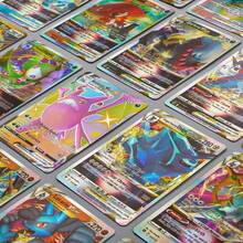 Bộ 36 thẻ bài Pokemon, bao gồm thẻ Pokemon mạ vàng theo phong cách anime, thẻ Pokemon sưu tầm, thẻ quái vật dập nổi mạ vàng, thẻ Pikachu da xám, nhiều màu sắc để lựa chọn, rất thích hợp làm quà tặng sinh nhật và tốt nghiệp! - Nhiều màu - Xem 11