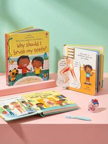 Usborne 翻翻书：初级问答科学普及认知绘本（翻翻书：初级问答） - 彩色 - 查看 3