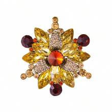 1枚优雅锌合金胸针，适合女性在婚礼、宴会和派对上佩戴 - XD825020 - 查看 14