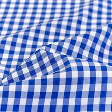Rand paul Men's Casual Comfortable Checkered Shirt - 寶藍色 - 查看 6