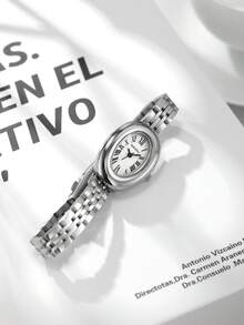 1 件女士简约时尚休闲石英表，适合作为礼物或日常佩戴 - 均碼 - 查看 6