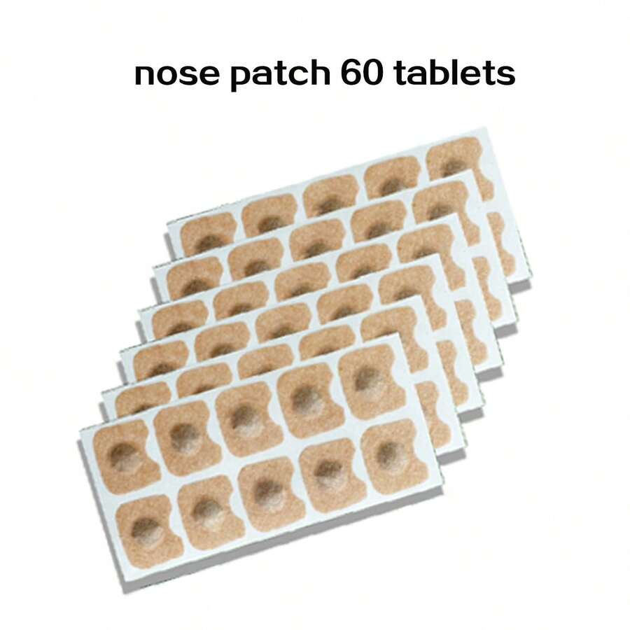 Anti-Snoring Nasl Strips Starter Kit (15/30Pack, Black) - Better Sleep, Easy Breathing, Sweat-Proof, Gentle On Skin - Miếng dán mũi 60 viên - Xem 1