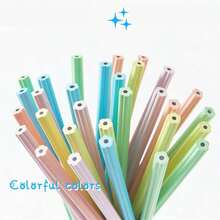 10pcs Floral Petal Shaped Pencils, HB Pencils, Rainbow Pencils For Journaling, Back To School - Sets - View 6