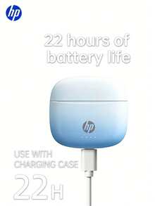 Cute HP H10J Wireless Earbuds, 30H Playtime, IPX4 Waterproof, Student-Friendly Bluetooth Headphones, Perfect Gift - View 4