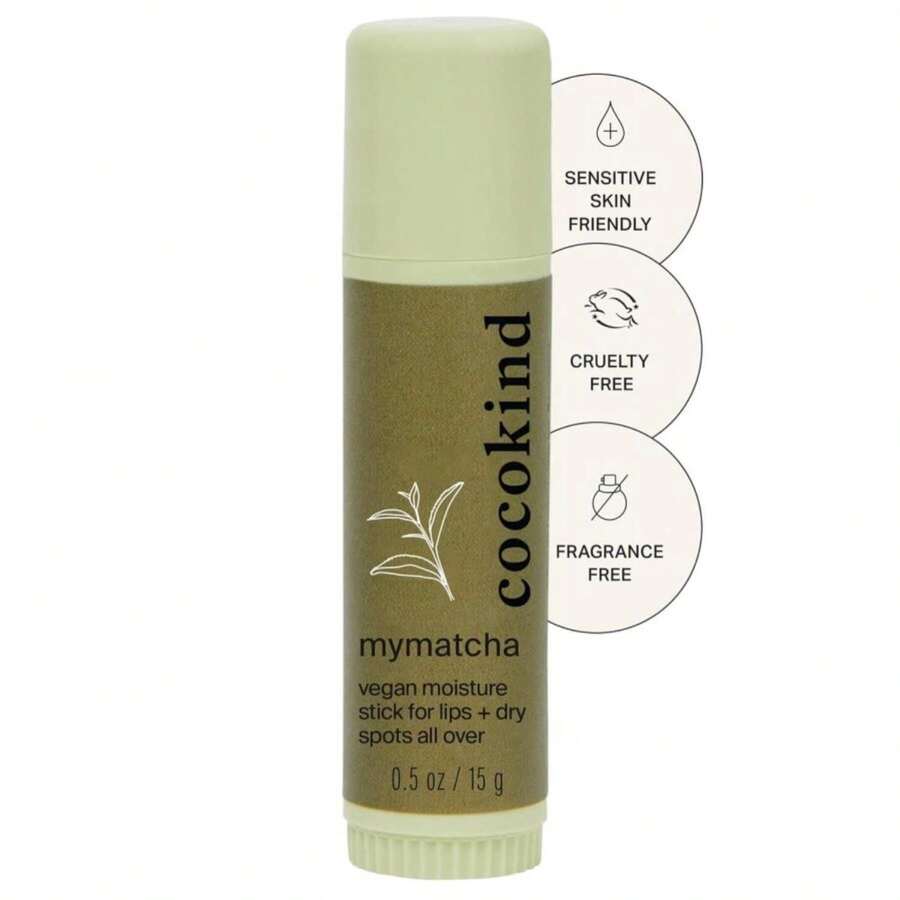 Cocokind Mymatcha All-Over Moisture Stick, Lip Balm And Eye Cream For Dry Skin 0.5 Oz - ColorA - 查看 1