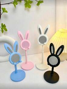 1 chiếc giá đỡ điện thoại hình thỏ có thể điều chỉnh và gập lại, giá đỡ điện thoại để bàn dễ thương, giá đỡ điện thoại hình thỏ có thể điều chỉnh - Người bạn đồng hành hoàn hảo cho thời gian rảnh rỗi của học sinh, phụ kiện để bàn - Nhiều màu - Xem 18