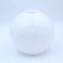 1pc 5.9-Inch Spherical Lamp Shade, Minimalist Modern Style, Available In Smoke Gray, Amber, Transparent, Or White, Handblown Glass Material, Replacement Shade For Table Lamp, Pendant Light, Wall Lamp, DIY (Shade Only) - Semicircle - View 6