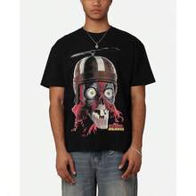 73Studio  Deadpool Headpool Vintage T-Shirt Black AcidwashHE001 - Black - View 6