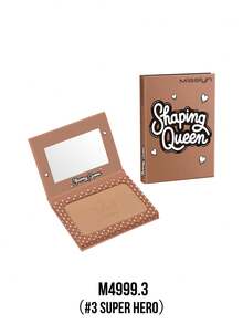 MISSLYN 修容女王古铜粉，化妆古铜粉套装，包含镜子、修容粉和古铜粉，质地柔软，显色度高，粉状，适合Y2K妆容风格，可用于派对、海滩、旅行、度假、露营、户外活动，是时尚女孩的理想新年礼物，也适合角色扮演、旅行、节日、校园、学校、春节和其他场合。 - #3 Super Hero - 查看 8