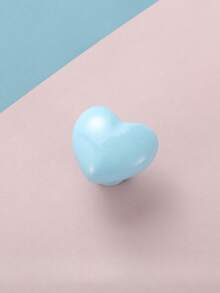 4pcs Colorful Ceramic Heart-Shaped Cabinet Handles, Cartoon Style Drawer Knobs For Kids Room, Nursery, Dresser, Desk - Multicolor - View 12