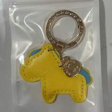 新款豪华汽车钥匙扣吊坠，高端钱包钥匙扣，优雅女士钥匙圈，汽车配件 - 彩色 - 查看 9