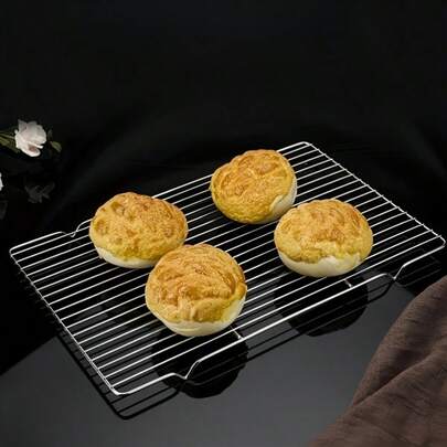 Heavy Duty Stainless Steel Cooling Rack, Easy To Clean, Oven And Dishwasher , Ideal For Cooking, Baking And Cookie Cooling