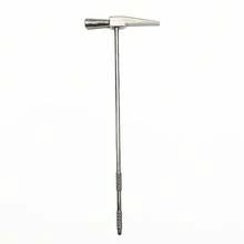 Kraftig smyckestillverkningshammare i rostfritt stål och stämningshammare för kalimbatumpiano - multifunktionellt verktyg, reptålig design, lämplig för gör-det-själv-hantverk, instrumentstämning, precisionsslagning, möter behoven hos hobbyister och proffs - Vit - Visa 12