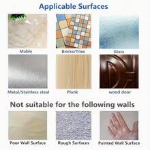 Set Of 5 Easy-Install Adhesive Wall Hooks - Space-Saving Sticky Towel And Coat Hooks, Modern Design, Made Of Plastic, Suitable For Bathrooms, Bedrooms, And Home Organization, Utility Hooks - View 7