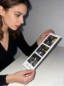 Customized Photo Prints, Customized Photo Strips, Customized Photo Booth Prints, Customized Mini Camera Photos, Personalized Photo Booth Strips, Film Strips, Wedding Photo Booth Cards, Mother's Day Gifts, Birthday Gifts, Valentine's Day Gifts, Children's Day Gifts, Graduation Gifts, Wedding Gifts, Thanksgiving, Father's Day, Pet Memorial Day, Anniversary - Multicolor - View 3