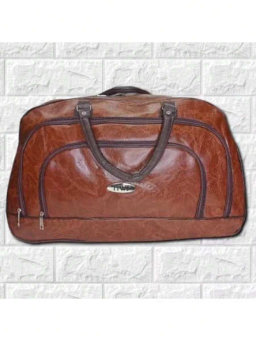Asaloog Large Spacious Travel Bag Ref: HWJ - Brown HWJ - View 1