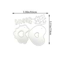 Cake Cutting Mold, Balloon Theme Die-Cut Set, Embossing Template, Card Making Mold, Suitable For Card Making, Scrapbooking, DIY Photo Album And Paper Card Decoration Creative Projects - DX348 - View 7