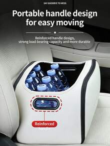 高级汽车后备箱和前排座椅储物箱，大开口汽车收纳箱 - 收納箱 - 查看 2