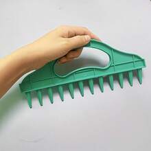 手持式播种和土壤钻孔工具 | 适用于农田、园艺和蔬菜种植，采用PE材料制成 - 綠色 - 查看 6