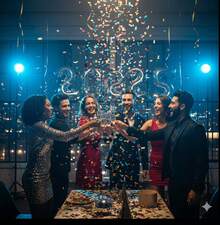 Rose Petals & Party Confetti - 50 - View 3