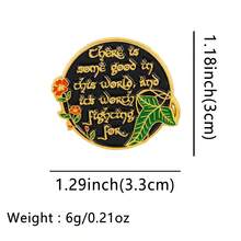 Cute Enamel Pin Lapel Pins Badges On Backpack Women's Brooch Zinc Alloy Clothes Gift Jewelry Fashion Accessories - Black - View 3