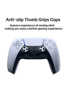 4pcs PlayStation5 Controller Joystick Caps, Raised Caps With Football Pattern, Enhance Grip And Anti-Slip Design, Compatible With PlayStation5/PlayStation4/PS3/XB0X Series S/XB0X Series X/XB0X ONE/XB0X 360/SWITCH PRO Controllers - View 3