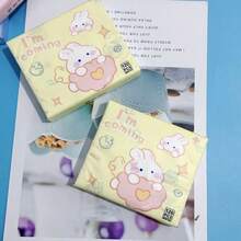 Printed Tissue Paper With Rabbit Pattern, Portable Student Facial Tissue, Toilet Paper, Printed Paper Napkins - Multicolor - View 7