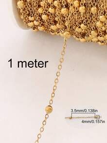 1米不锈钢珠链，适合DIY制作项链和手链等首饰 - 鏈條 - 查看 10