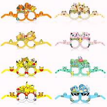 Set de 8 piezas de gafas de papel plegables con temática de Pikachu y Pokemon para photocall de fiesta - Multicolor - Ver 2