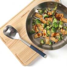 Calphalon Edge Stainless Steel Kitchen Spoon - Navy Blue - ColorA - 查看 1