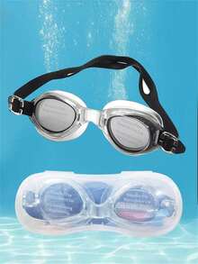 1/3pcs Swimming Goggles, Anti-Fog Clear Lens, Leak-Proof Design, Quick Adjust Strap, Perfect Swimming Accessory, Comfortable Fit For Training & Recreation - 泳鏡 - 查看 8