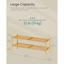 Shoe Racks - Naturel - Voir 5
