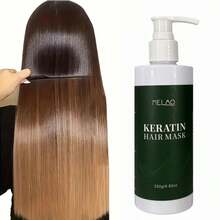 MELAO 角蛋白发膜 250克 - 修护受损发质 | 深层滋润控油 | 在家也能享受沙龙级美发效果 | 蕴含天然植物油，滋养秀发，令柔顺亮泽 - 250g - 查看 3