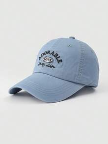 1pc Women's Casual Baseball Cap, Polyester Fiber, Versatile For Daily And Outdoor Use,Summer,Beach,Hat - Multicolor - View 8
