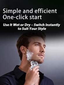 SKYWORTH Electric Shaver, Large Capacity Battery, IPX7 Waterproof, Suitable For Both Wet And Dry Use, A Top Choice For Birthday And Graduation Gifts. Shaver, Electric Shaver, Razor, Men's Shaver, Professional Shaver, Electric Razor. - Multicolor - View 5