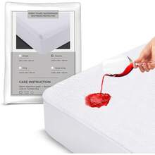 Premium Quilted Mattress Protector Waterproof & Skin Friendly - Double (137 X 190 Cm) - View 10