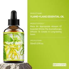 RIOSEDYS 30ml 依兰精油：清新依兰植物香气，适用于家用香薰机、卧室香氛，香味持久，可用于香薰机、家用空气清新剂和车载香氛。 - 依蘭香 - 查看 11