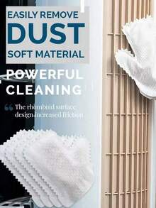 2/10/30只装超柔软微纤维清洁手套 - 干湿两用，轻松清洁厨房、客厅、卧室、汽车、家具和窗户上的灰尘 - 單一 - 查看 6