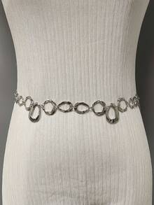 1pc Women's Bohemian Exaggerated Metal Style Belt - Multicolor - View 19