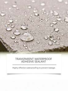 Transparent Waterproof Sealant, Leak-Proof, Flexible, Durable, Easy To Apply For Home Improvement Crevice Filling - A - View 10