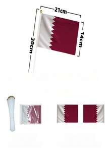 5/10/20pcs 21*14cm Puerto Rico Mexico Handheld Small Flags, 2026 World Cup National Team Cheering Hand Flags, Football Fan Stadium Support Banners, Vuvuzela Accessories, Father's Day Gift, July 4th Independence Day Decor, Wedding Graduation Bachelor Party Decoration, Indoor Home Room Soft Decor, Outdoor Yard Garden Scene Decoration - A - View 27